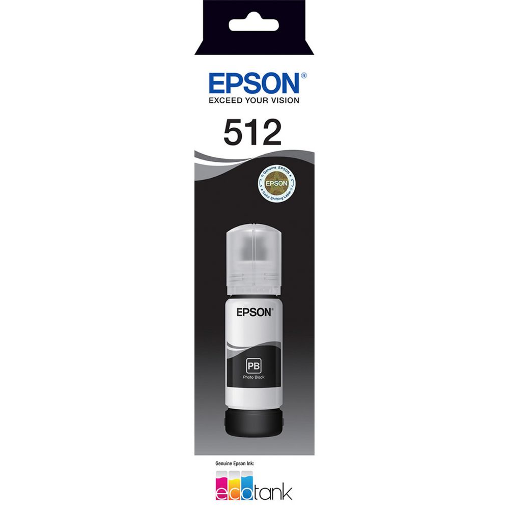 Epson T512 Ink Bottle Photo Black
