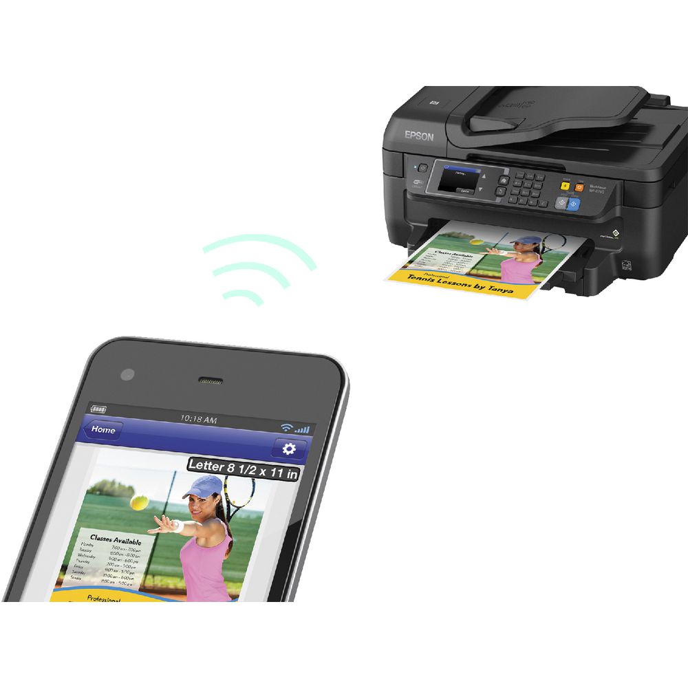 Epson WorkForce Wireless Inkjet MFC Printer WF-2760