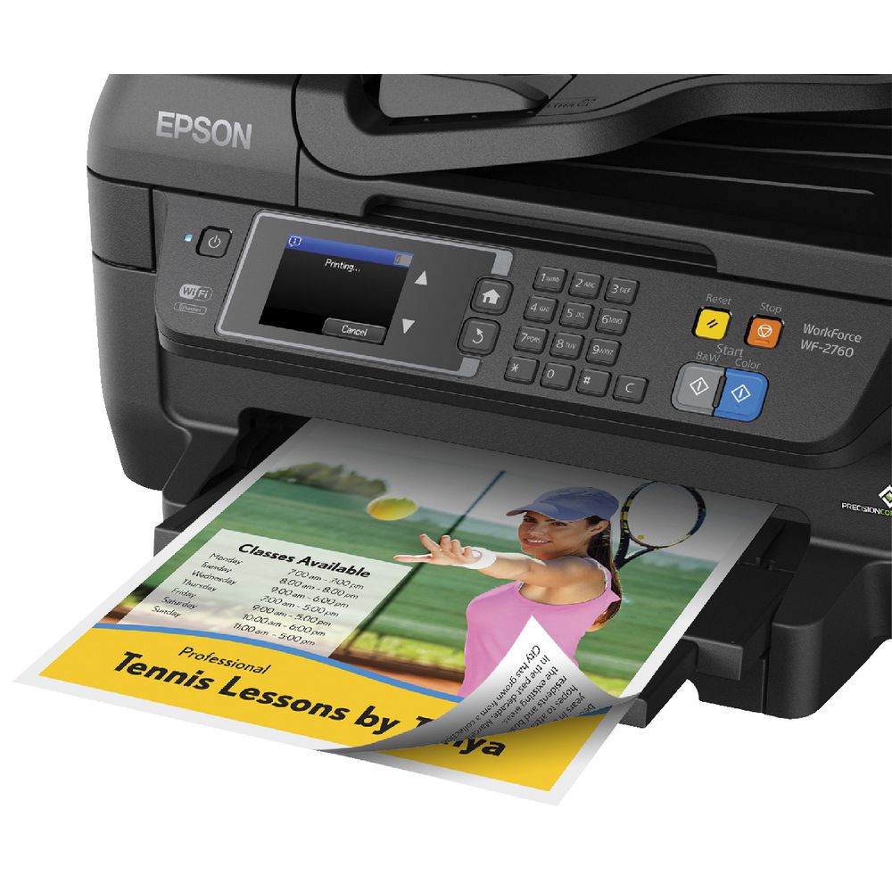 Epson WorkForce Wireless Inkjet MFC Printer WF-2760