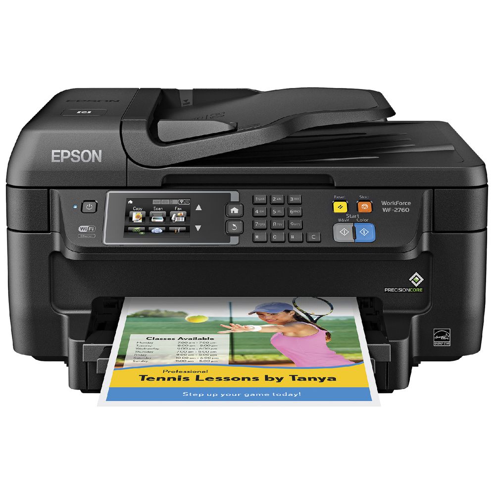 Epson WorkForce Wireless Inkjet MFC Printer WF-2760