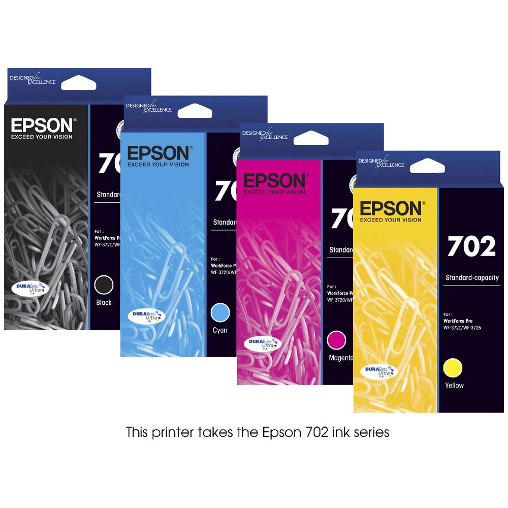 Epson WorkForce Pro Wireless Inkjet MFC Printer WF3720