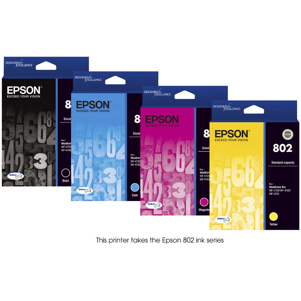 Epson WorkForce Pro Wireless Inkjet MFC Printer WF4740