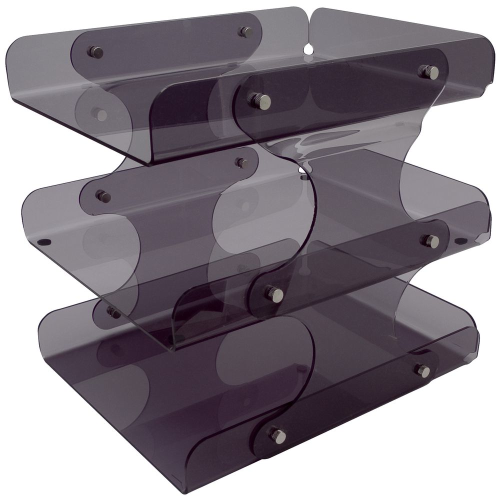 Esselte Avante 3 Tier Document Tray Smoke