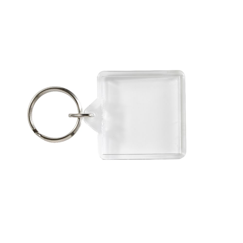 Kevron DIY Square Photo Key Tags 2 Pack