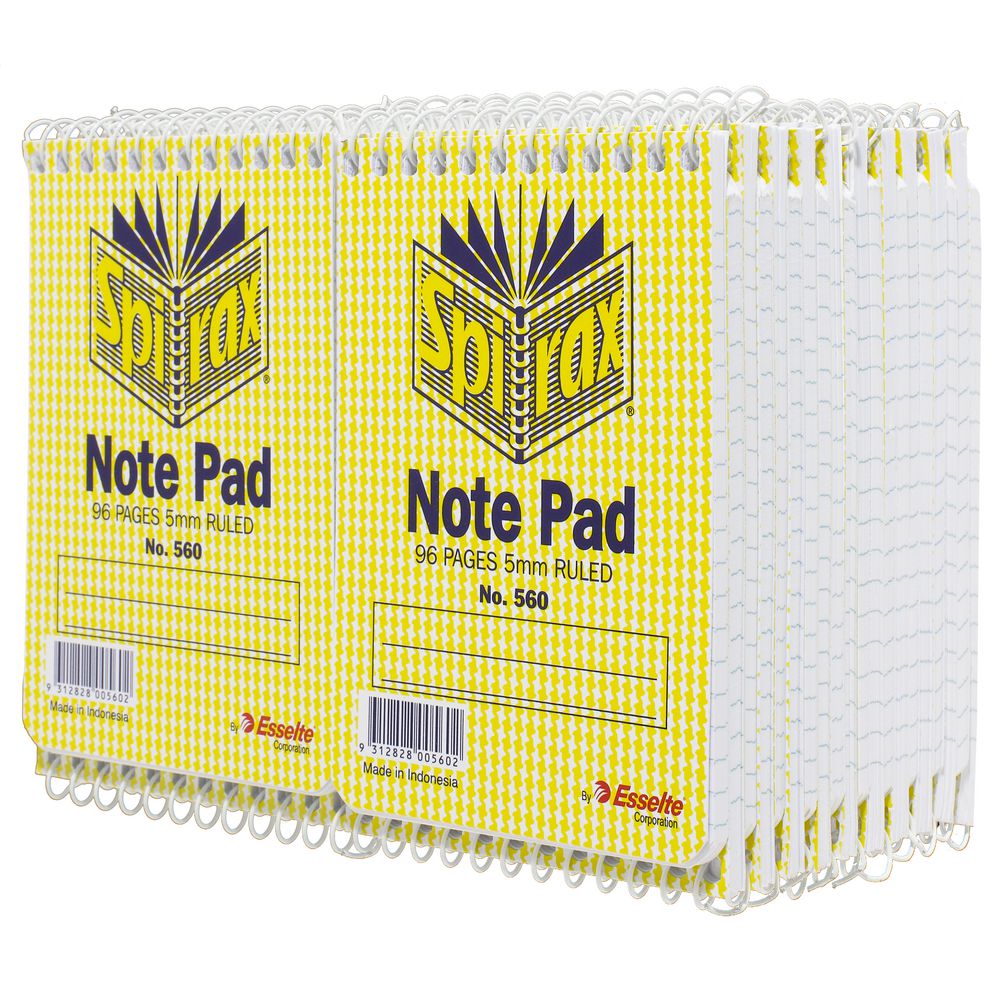Spirax No.560 Notebook 40 Pack