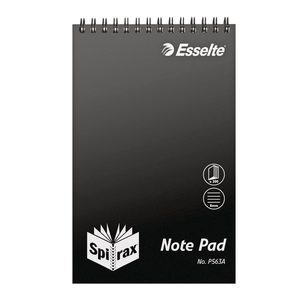 Spirax P563A Polypropylene Notebook 200 Page
