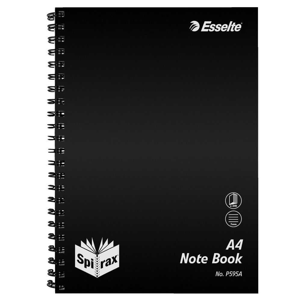 Spirax A4 Notebook 120 Pages