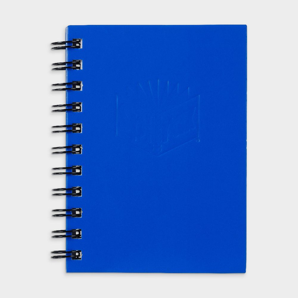 Spirax No. 510 A6 Hard Cover Notebook 100 Page Blue