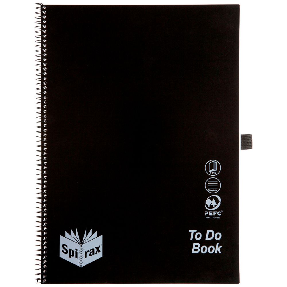 Spirax A4 PP To Do Book 140 Page