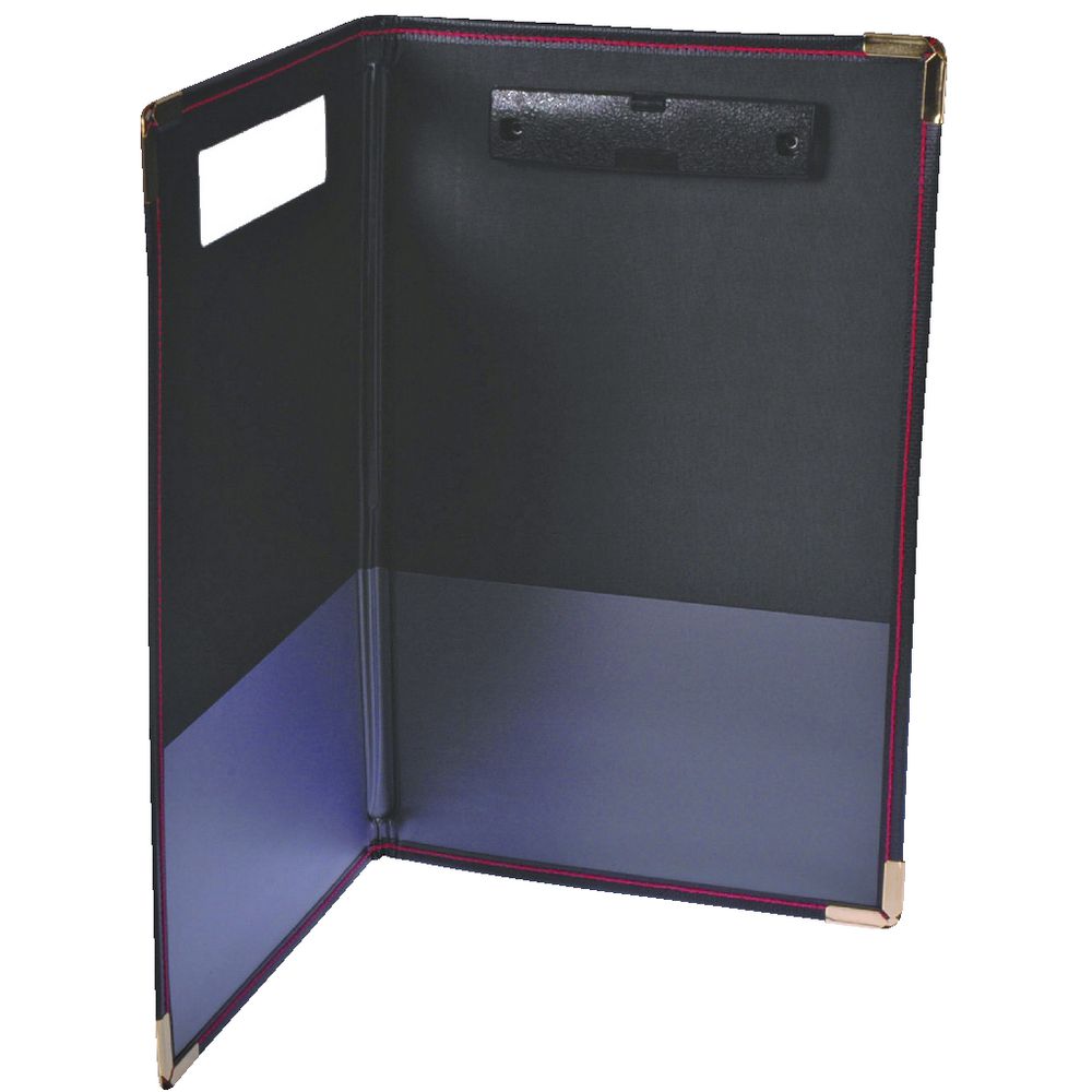 Esselte Foolscap Supertuff Clipfolder Black