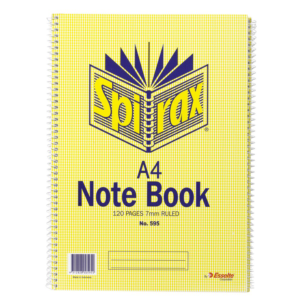 Spirax No.595 Notebooks 10 Pack