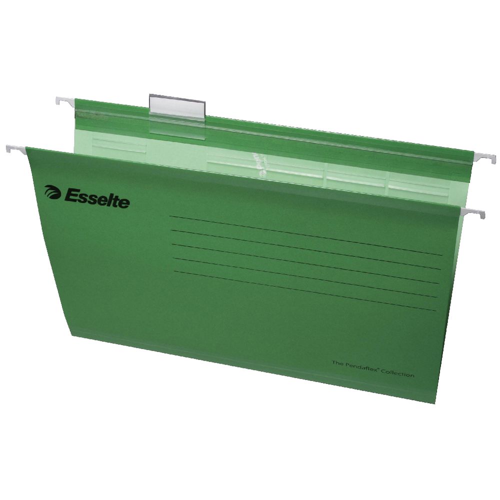 Esselte Pendaflex Ready Tab Files Green 10 Pack
