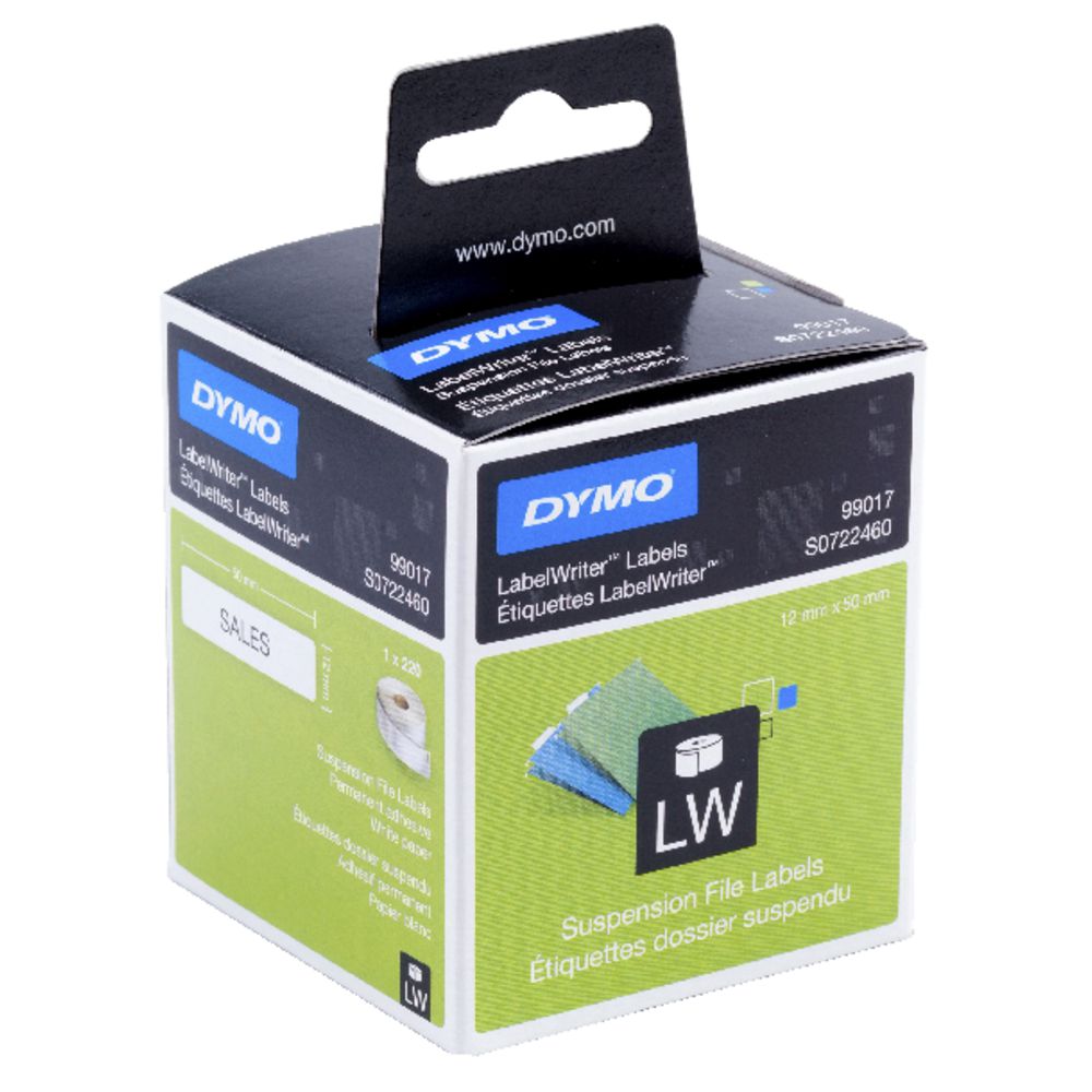 DYMO LabelWriter Suspension File Labels 50 x 12mm 99017