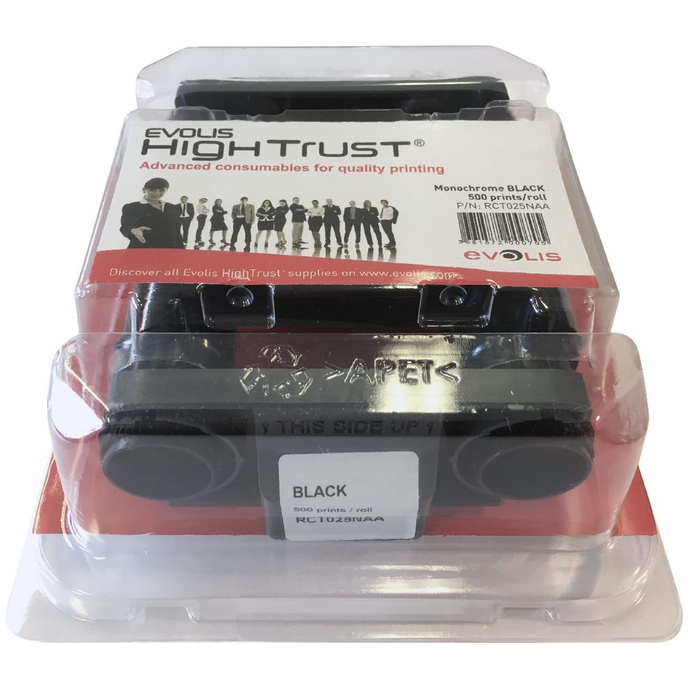 Evolis Edikio Ribbon 500 Prints Black