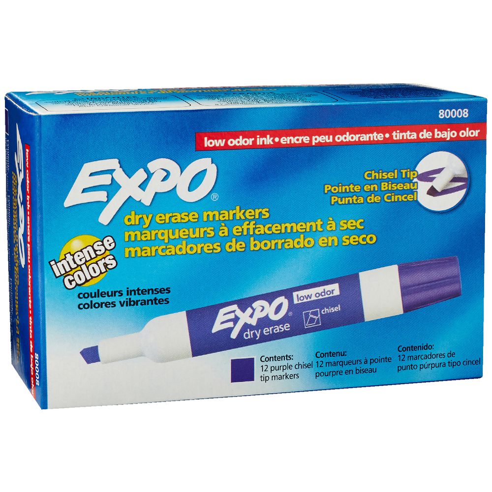 Expo Whiteboard Marker Blue 12 Pack