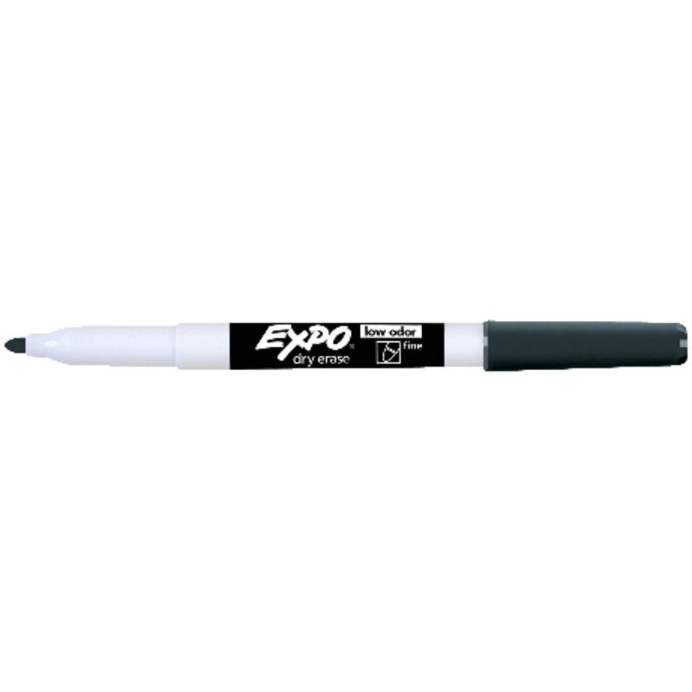 Expo 2 Whiteboard Marker Fine Black