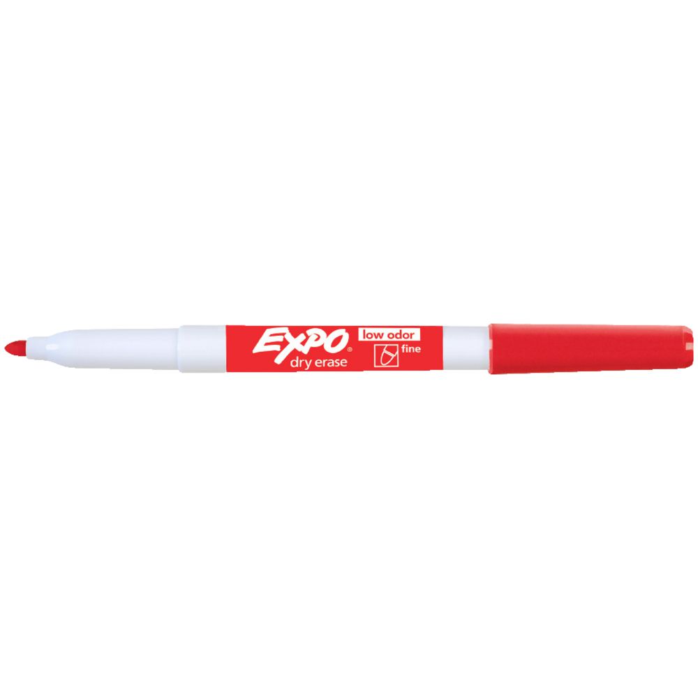 Expo 2 Whiteboard Marker Fine Red
