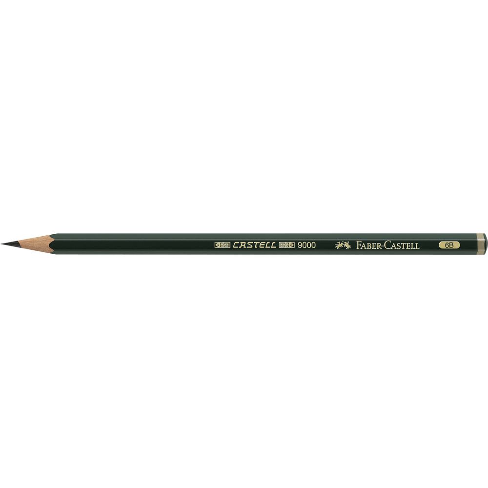 Faber-Castell 9000 Art Pencil 6B