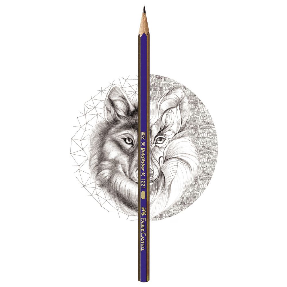 Faber-Castell Goldfaber Graphite Pencil 2B 20 Pack