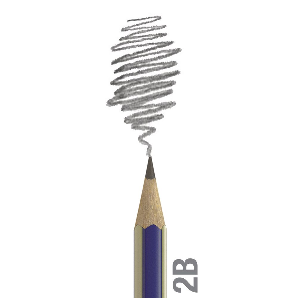 Faber-Castell Goldfaber Graphite Pencil 2B 20 Pack