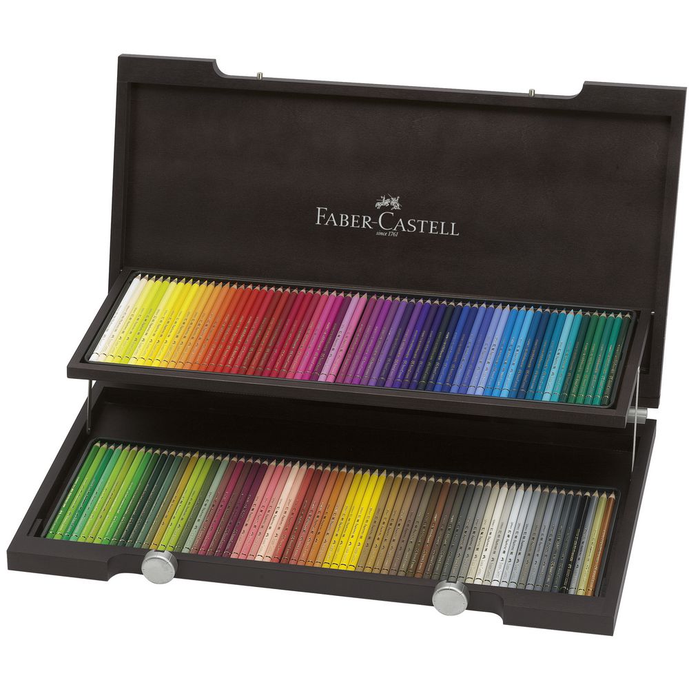 Faber-Castell Polychromos Pencils Woodcase 120 Pack