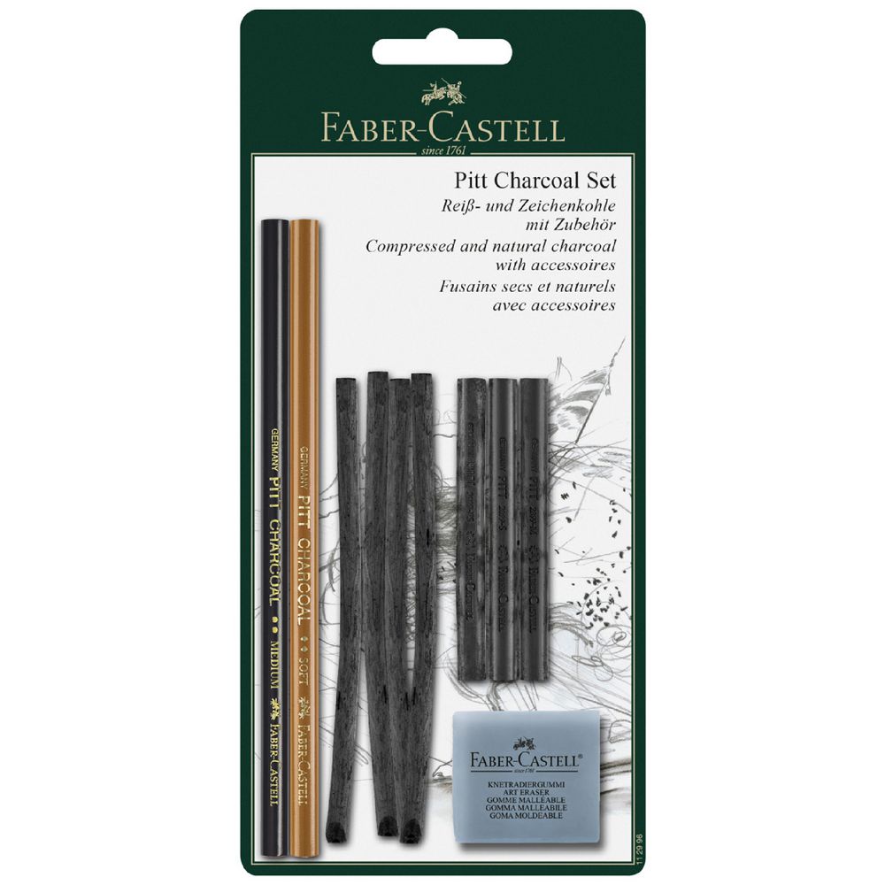 Faber-Castell Pitt Charcoal Set 10 Pack