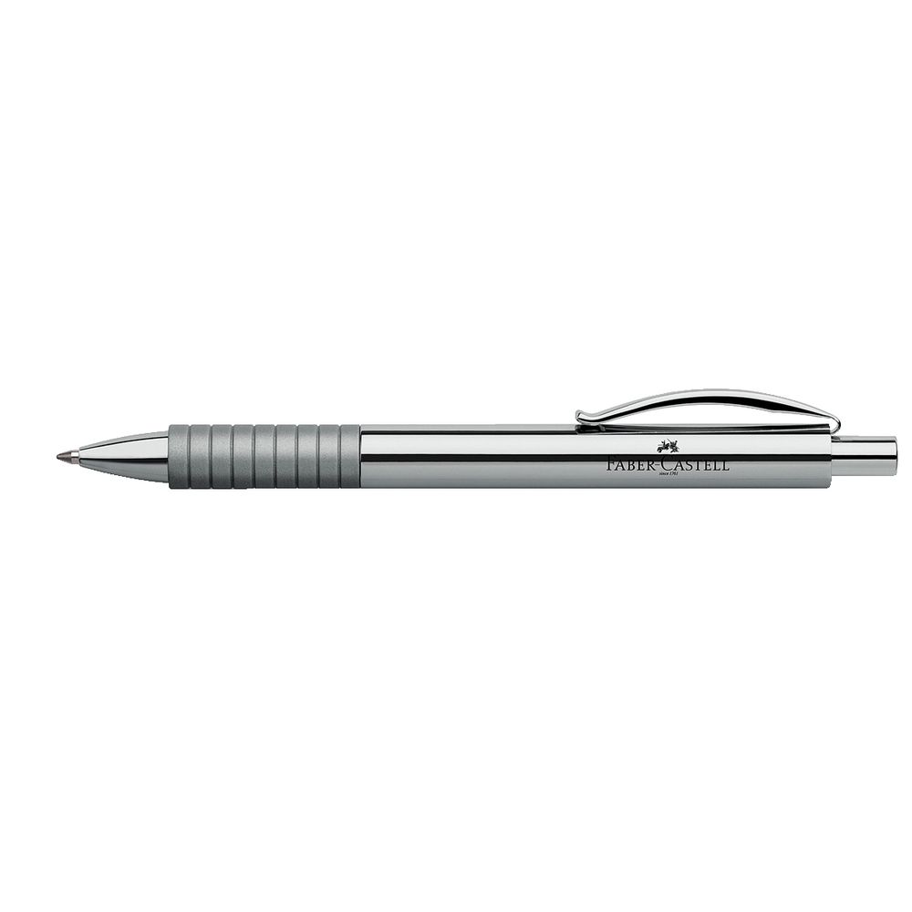 Faber-Castell Basic Ballpoint Pen Polished Metal