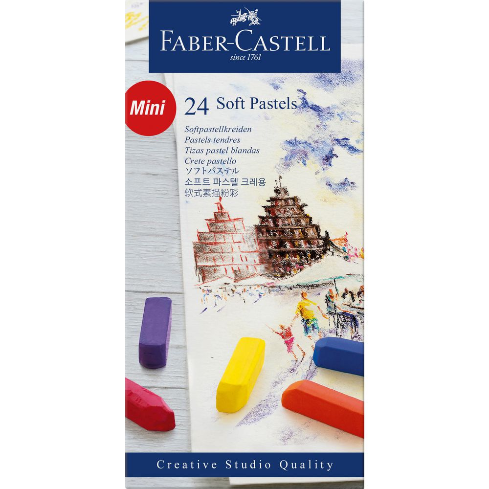 Faber-Castell Goldfaber Studio Soft Pastels 24 Pack