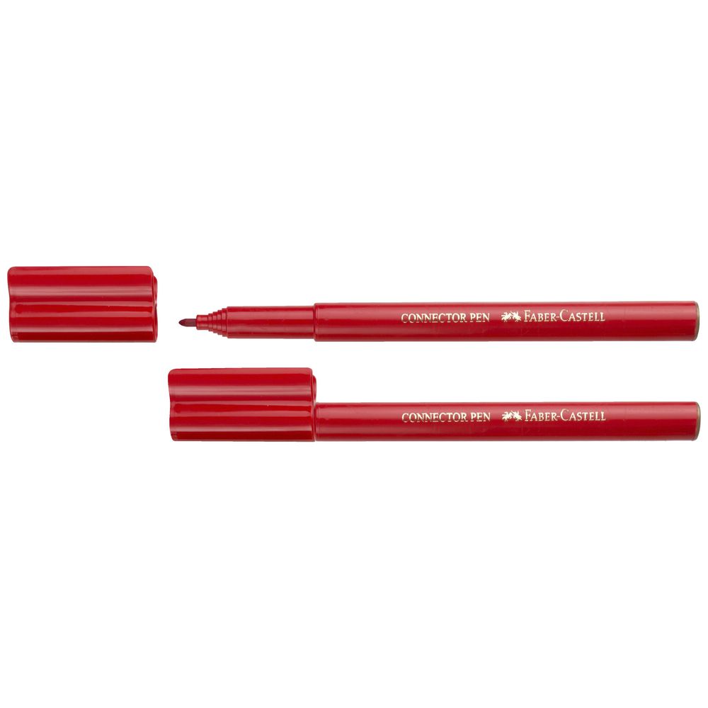 Faber-Castell Connector Pen Red