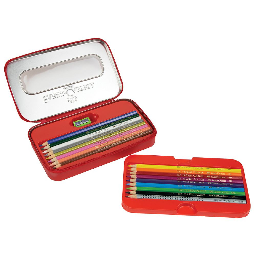 Faber-Castell Pencil Case Set 19 Piece