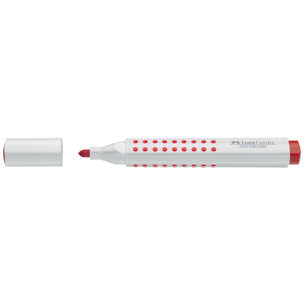 Faber-Castell Grip Whiteboard Bullet Markers Assorted 4 Pack