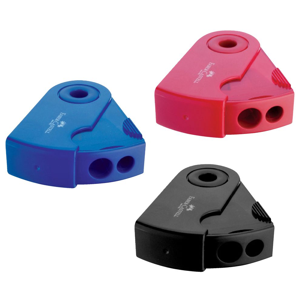 Faber-Castell 2 Hole Sharpener Box with Sleeve