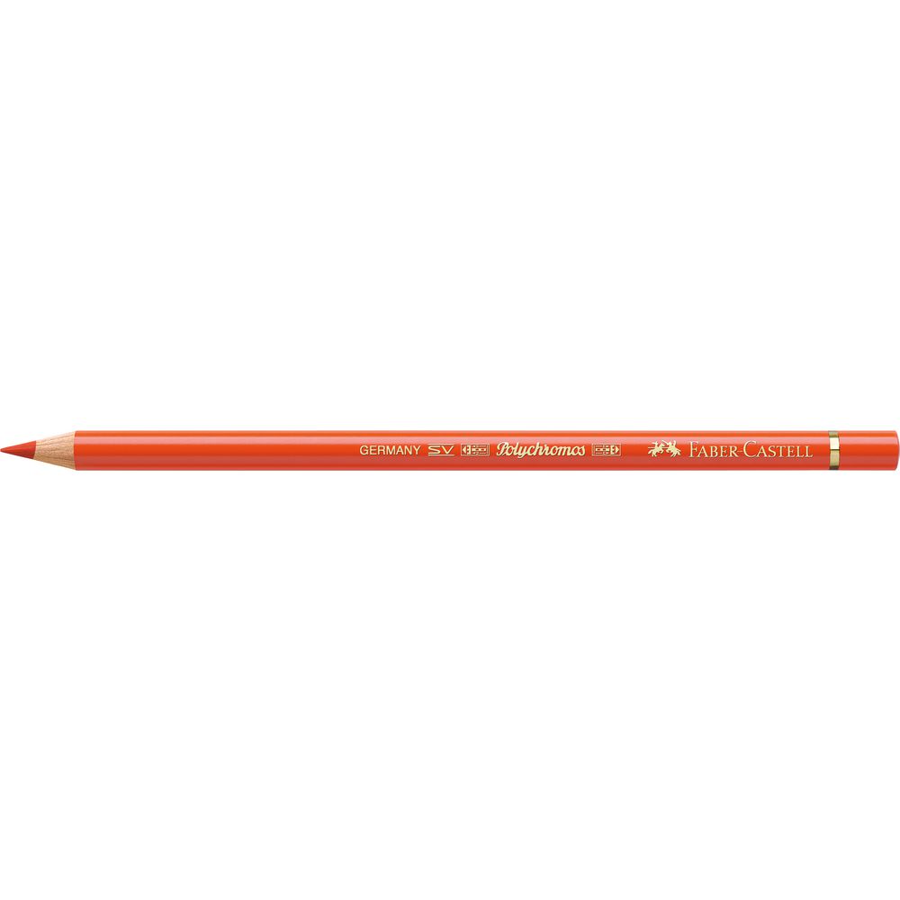 Faber-Castell Polychromos Pencil Dark Cadmium Orange