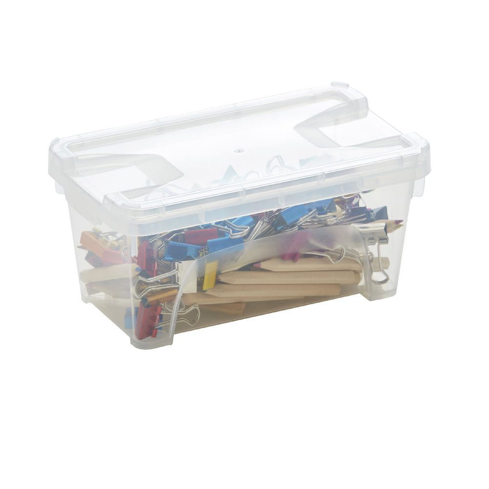 Ezy Storage 1L Rectangle Storage Container 2 Pack