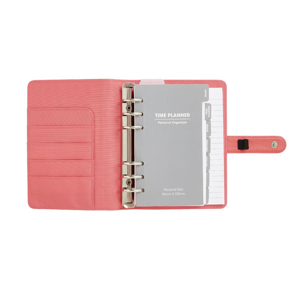 J.Burrows Criss-Cross 2017 Personal Timeplanner Cover Red
