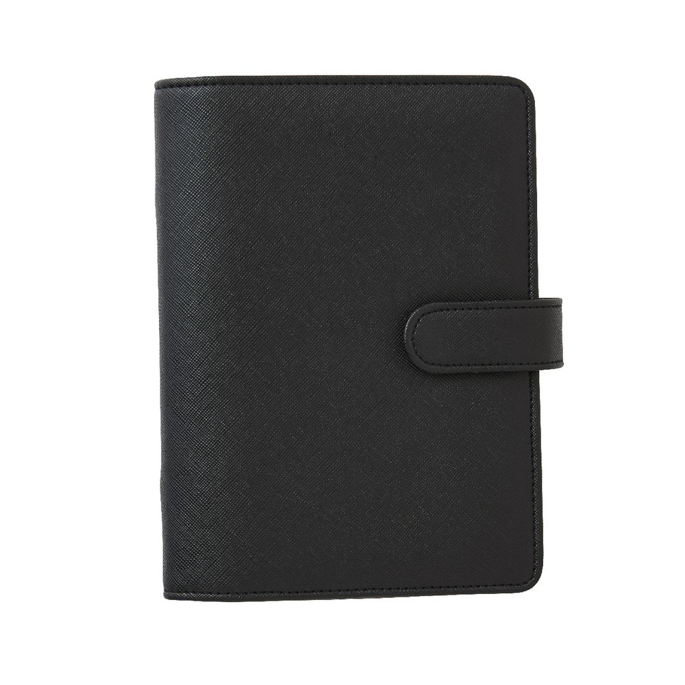 J.Burrows Canvas 2017 Personal Timeplanner Cover Black