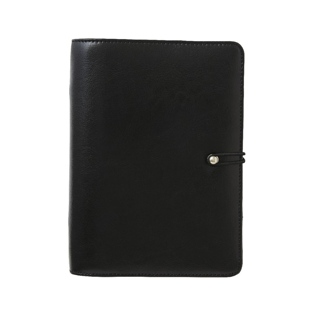 Ampersand Split Leather 2017 Personal Timeplanner Cover Black