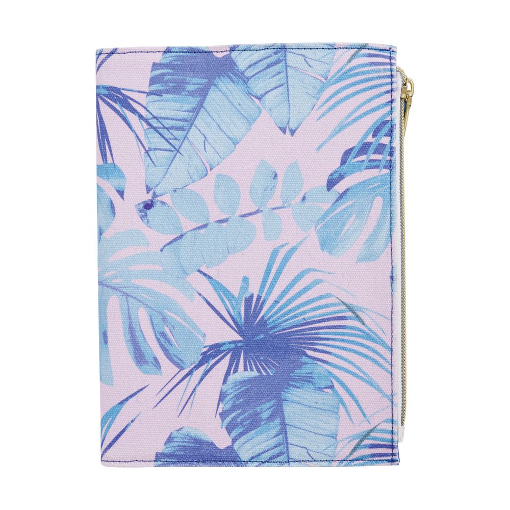 Otto A5 Canvas Journal with Zipper 192 Pages Tropical