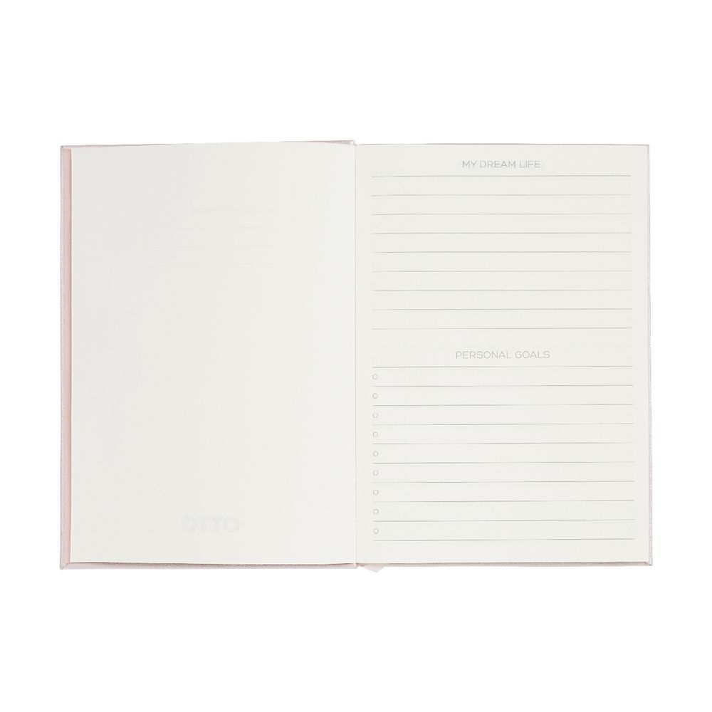 Otto A5 Dreams Journal 240 Pages Salmon