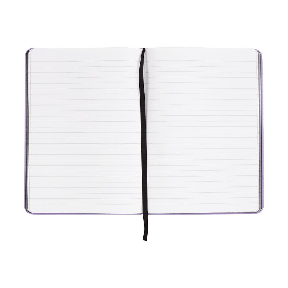 Otto A5 Hard Cover Notebook 192 Pages Purple