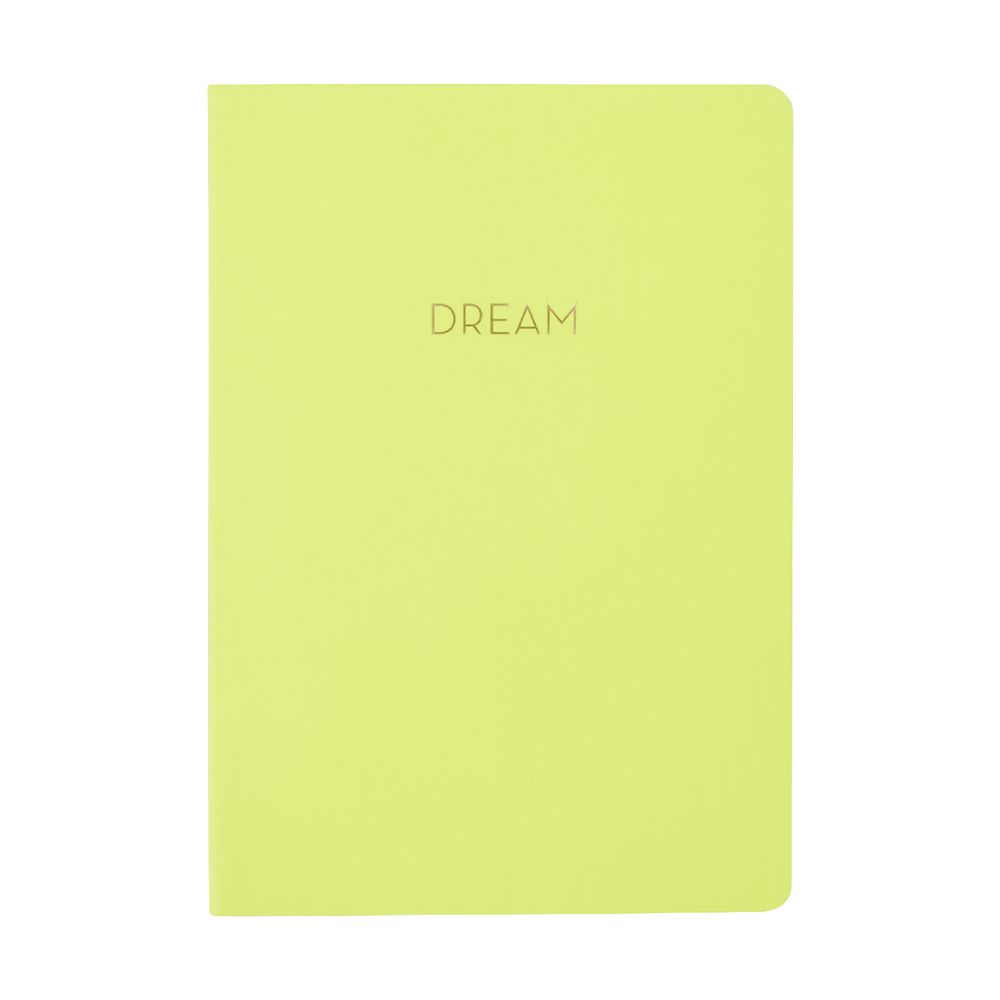 Otto A5 Dream Notebook 192 Pages Neon Yellow
