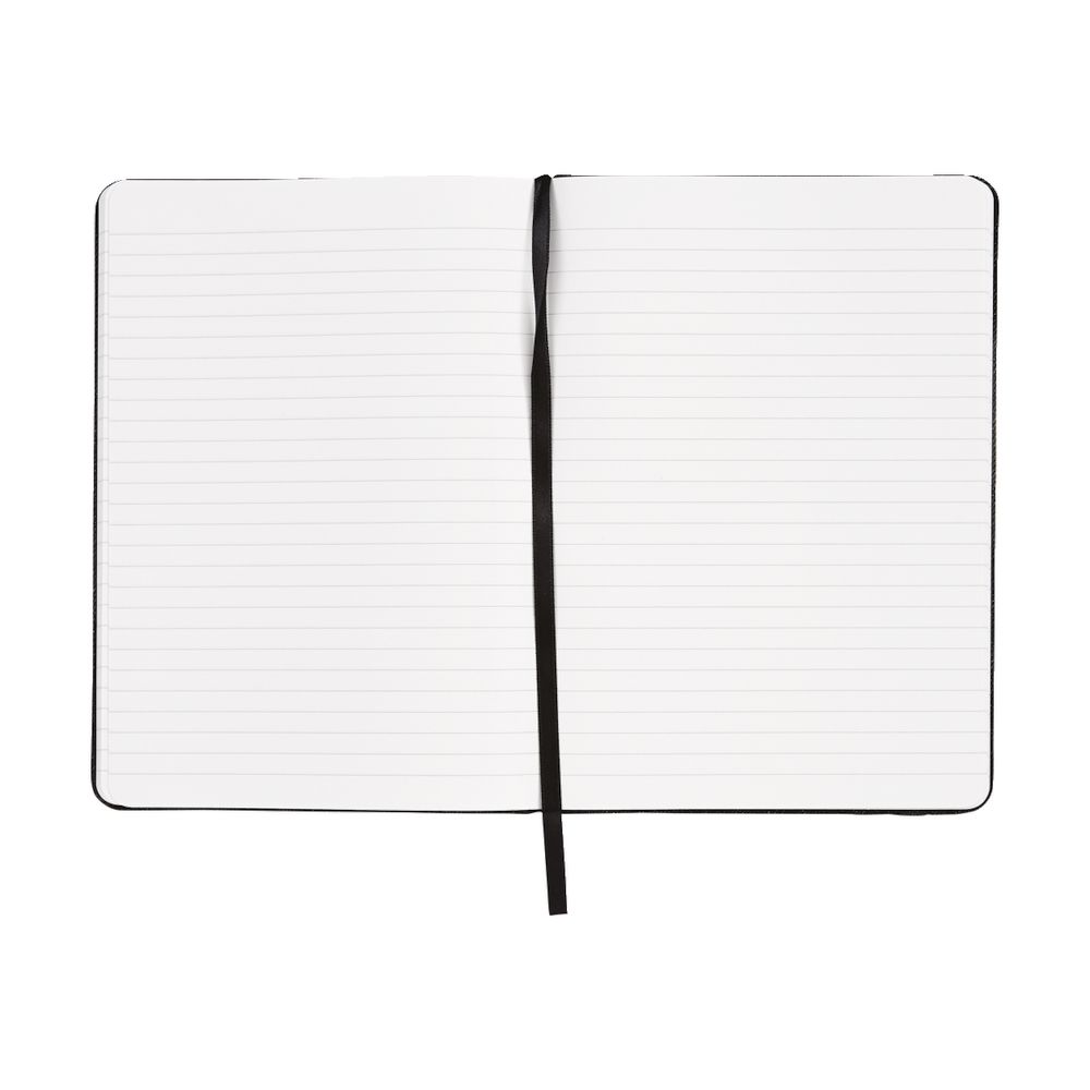 Otto A5 Denim Notebook 192 Pages Black