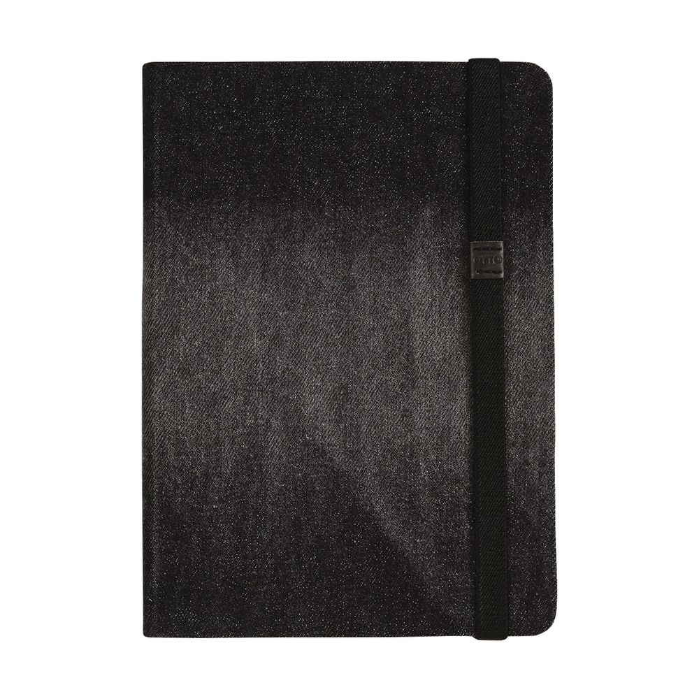 Otto A5 Denim Notebook 192 Pages Black
