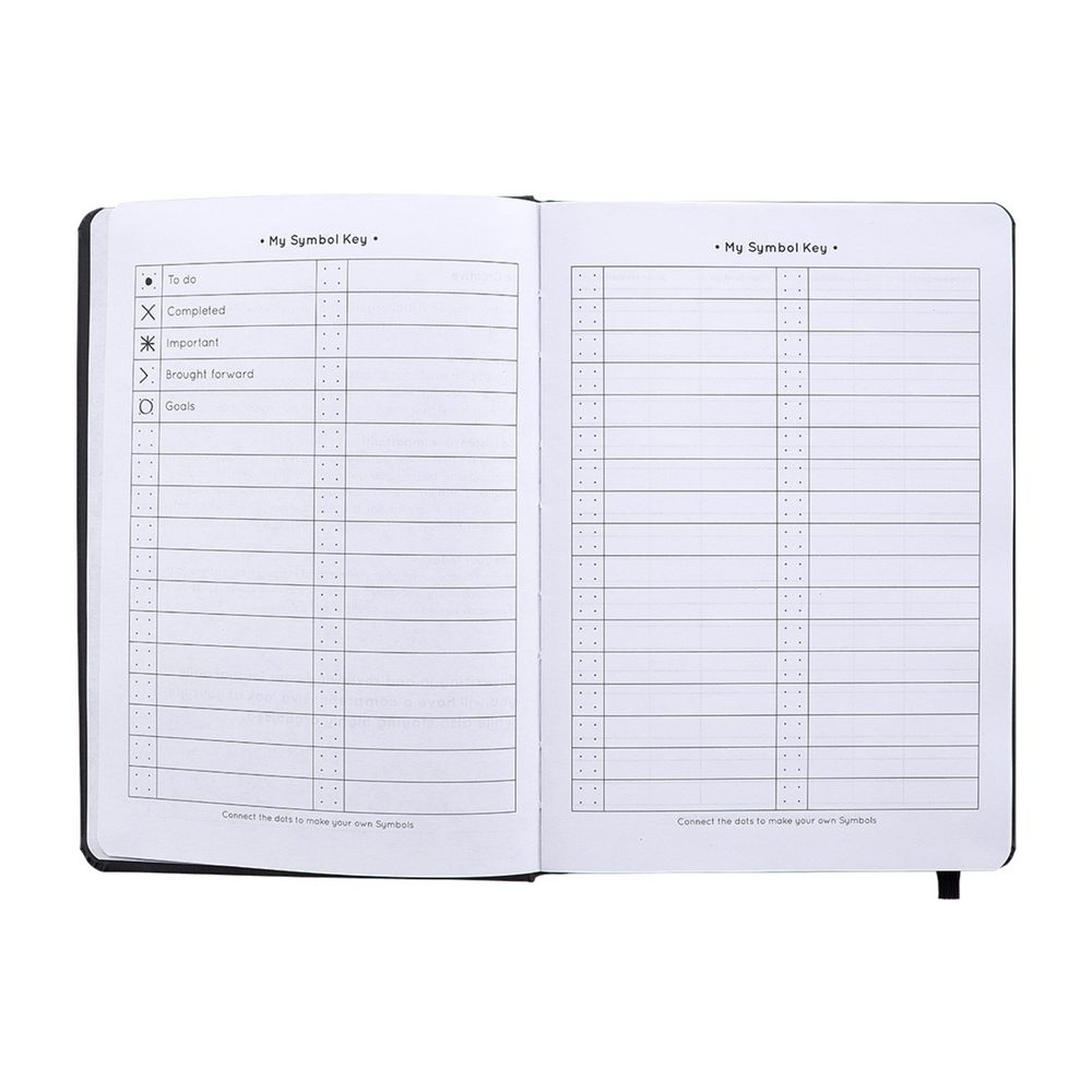 Otto A5 Bullet Journal 240 Page Black
