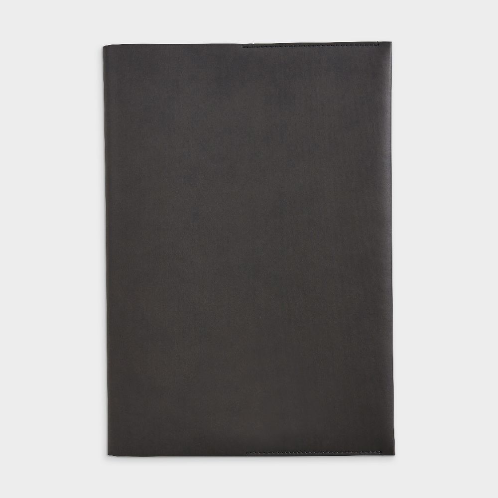 Otto B5 Italian PU Book Cover with Refill 128 Pages Black