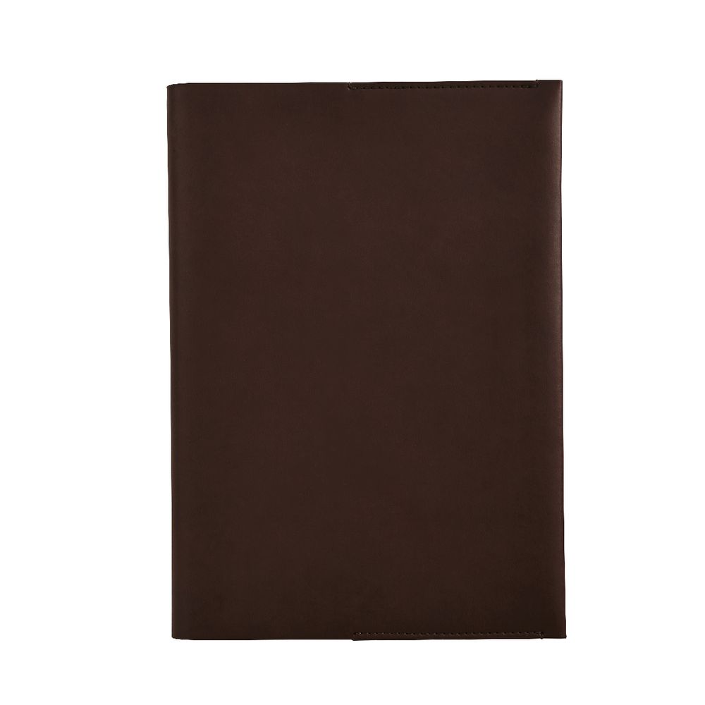 Otto A5 Italian PU Book Cover with Refill 128 Pages Brown