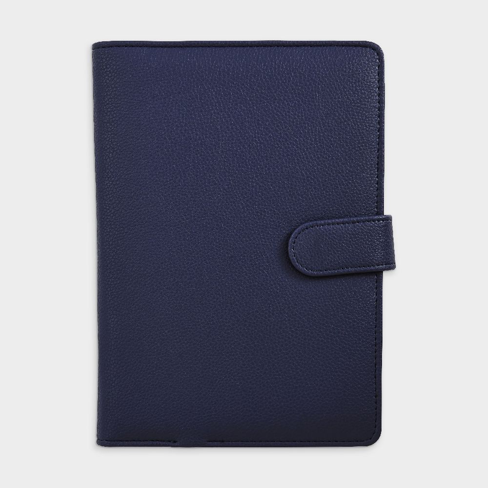 J.Burrows A5 Recharge Book Cover with Refill 128 Pages Navy