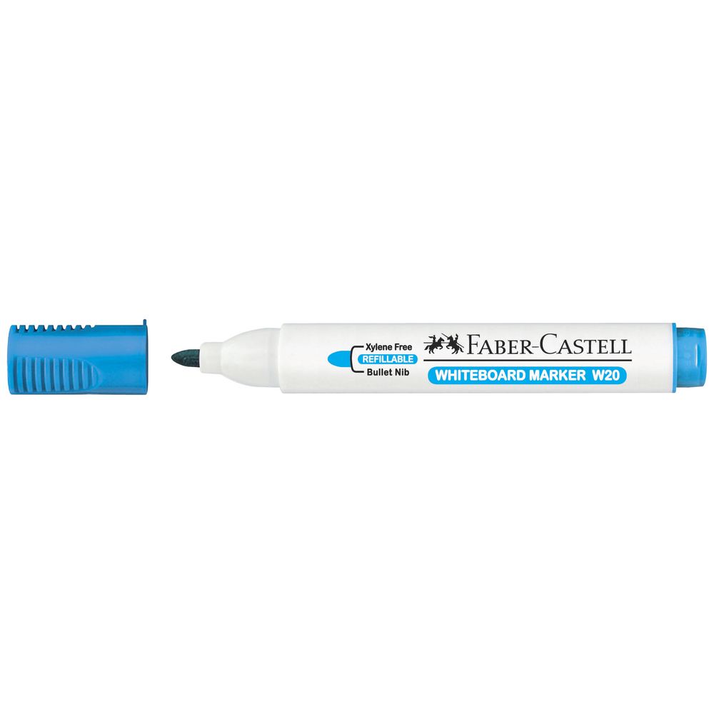 Faber-Castell W20 Whiteboard Marker Light Blue