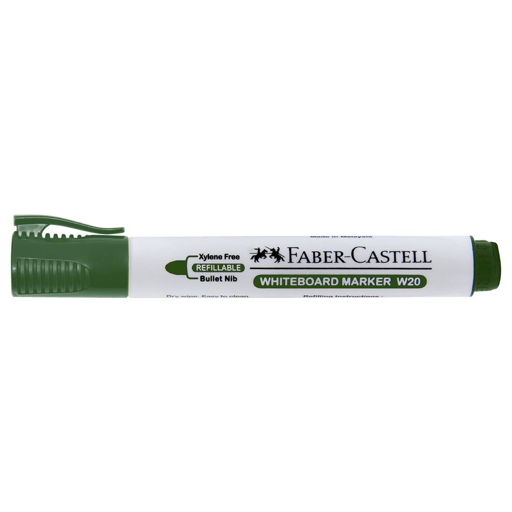 Faber-Castell W20 Whiteboard Marker Green