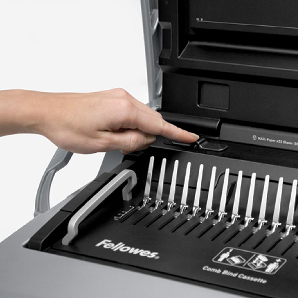 Fellowes Galaxy 500 Manual Comb Binding Machine | Officeworks
